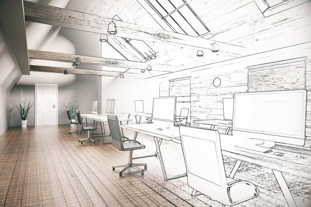 Projektowanie przestrzeni biurowych - jak zaprojektować funkcjonalne biuro